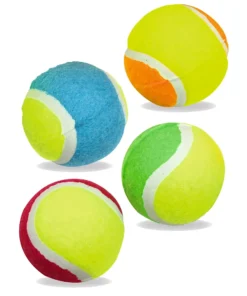 PELOTA DE TENIS X 3 UNIDADES BICOLOR