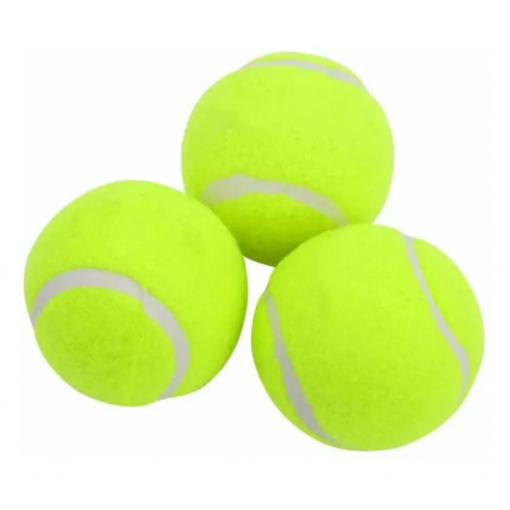 PELOTA DE TENIS X 3 UNIDADES (AMARILLA)