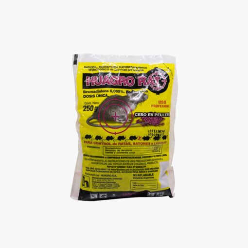 HUAGRO RAT PELLETS X 250 GR