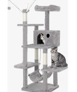 RASCADOR TORRE GRIS 178x50x68