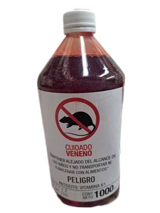 RATICIDA LIQUIDO X 1 LITRO