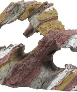 PENN PLAX RAINBOW ROCK LARGE - ROCA ARCO IRIS