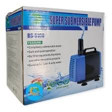 BOMBA SUMERGUIBLE 3 METROS 3000L/H RS