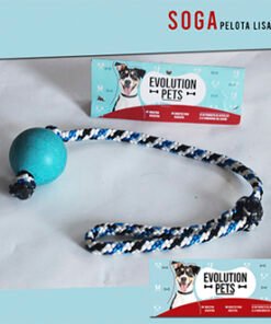 SOGA C/PELOTA LISA MEDIANA Y PELOTITAS