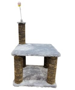 AGATAR RASCADOR DOS PISOS DE CARTON C/POSTE