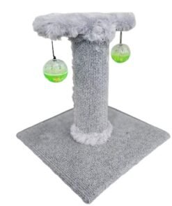 RASCADOR TORRE PARA GATOS C/JUGUETE BUR.