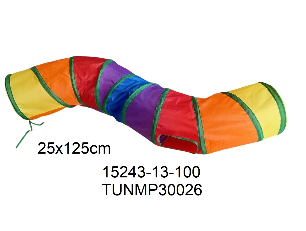 TUNEL PARA GATO 125X25CM S MPT IMPORTADOR HT