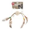 GIGWI PELOTA TRENZADA C/HILO Y PLUMAS MILLEX