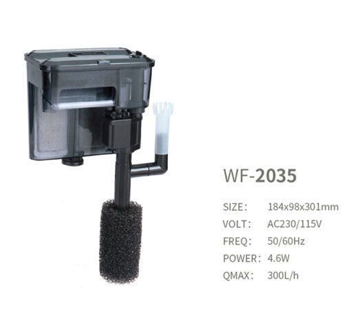 BOYU FILTRO REBALSE 300 L/H 4.6W  MILLEX
