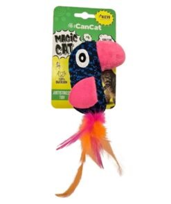 PELUCHE PAJARRACO C/ PLUMAS 9.5 X 7 CM CAN CAT