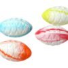 PELOTA RUGBY 12 CM GOMA C/CHIFLE IMPORTADOR