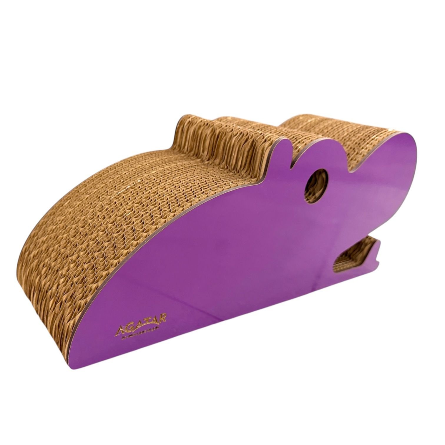 AGATAR RASCADOR CARTON HIPOPOTAMO LINEA ZOO - Imagen 2