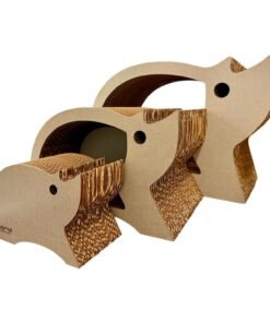 AGATAR SET 4 RASCADORES RINO 60X40X28 LINEA