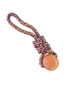 TIRADOR ALGODON TRENZADO C/ PELOTA TENIS