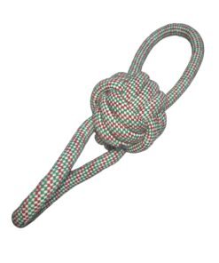 TIRADOR DE SOGA PELOTA C/DOBLE AGARRE 30 CM IMPORT