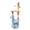 BEEPAW ARBOL PARA GATO TRIPLE C/PEZ 40x40x125CM