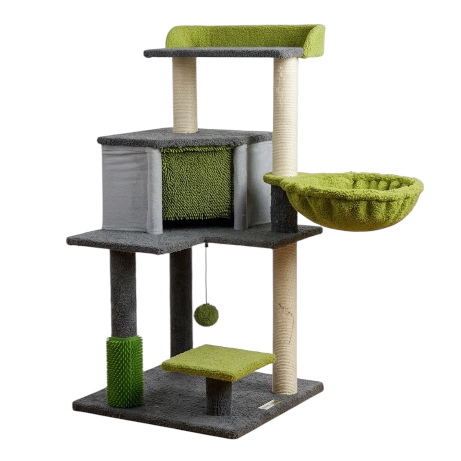 BEEPAW ARBOL PREMIUM 3 PISOS TERCIOPELOC/RASCADOR