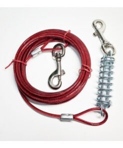 CABLE ATAR ACERO FORRADO 1.5MM X 6 MTS