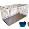 YACARE JAULA CONEJO CHICA 60X30X30  HT