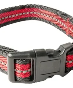 RASCALS DOG COLLAR NYLON ROJO COMBINADO M
