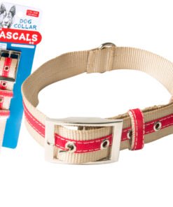 RASCALS DOG COLLAR ROJO COMBINADO XL 2.5X45-