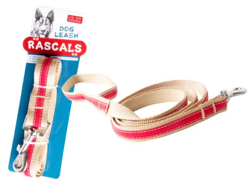 RASCALS DOG COLLAR NYLON ROJO COMBINADO XS