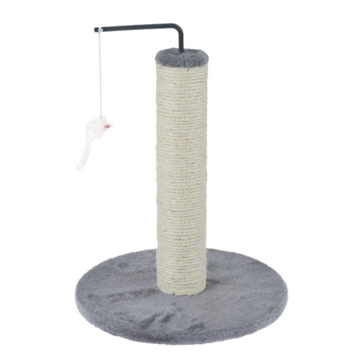 RASCADOR ARBOL AZUL C/RATI Y POMPON 42CM CAN