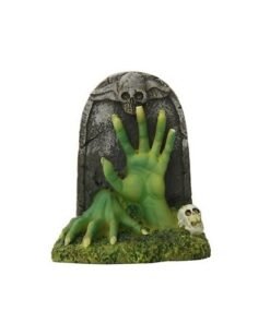 PENN PLAX ADORNO ZOMBIE HANSD & TOMBSTONE