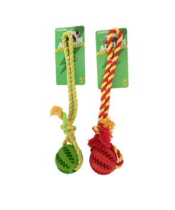 DENTAL BASEBALL C/MANIJA ROPE 30CM CAN CAT