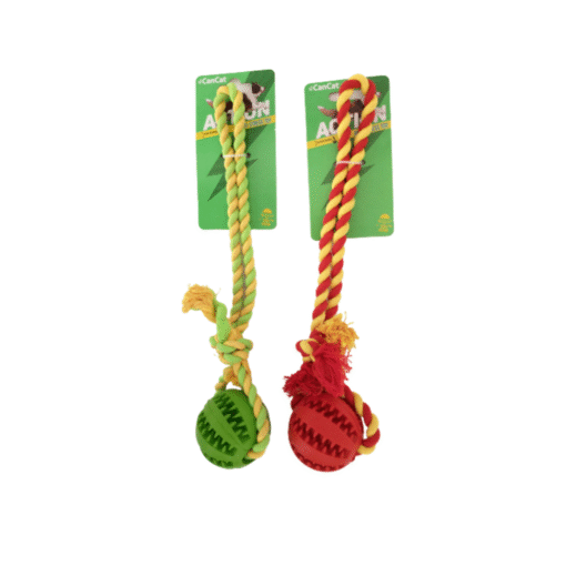 DENTAL BASEBALL C/MANIJA ROPE 30CM CAN CAT