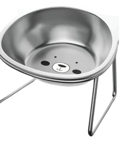 COMEDERO OSITO ACERO EN ALTURA IMPORTADOR