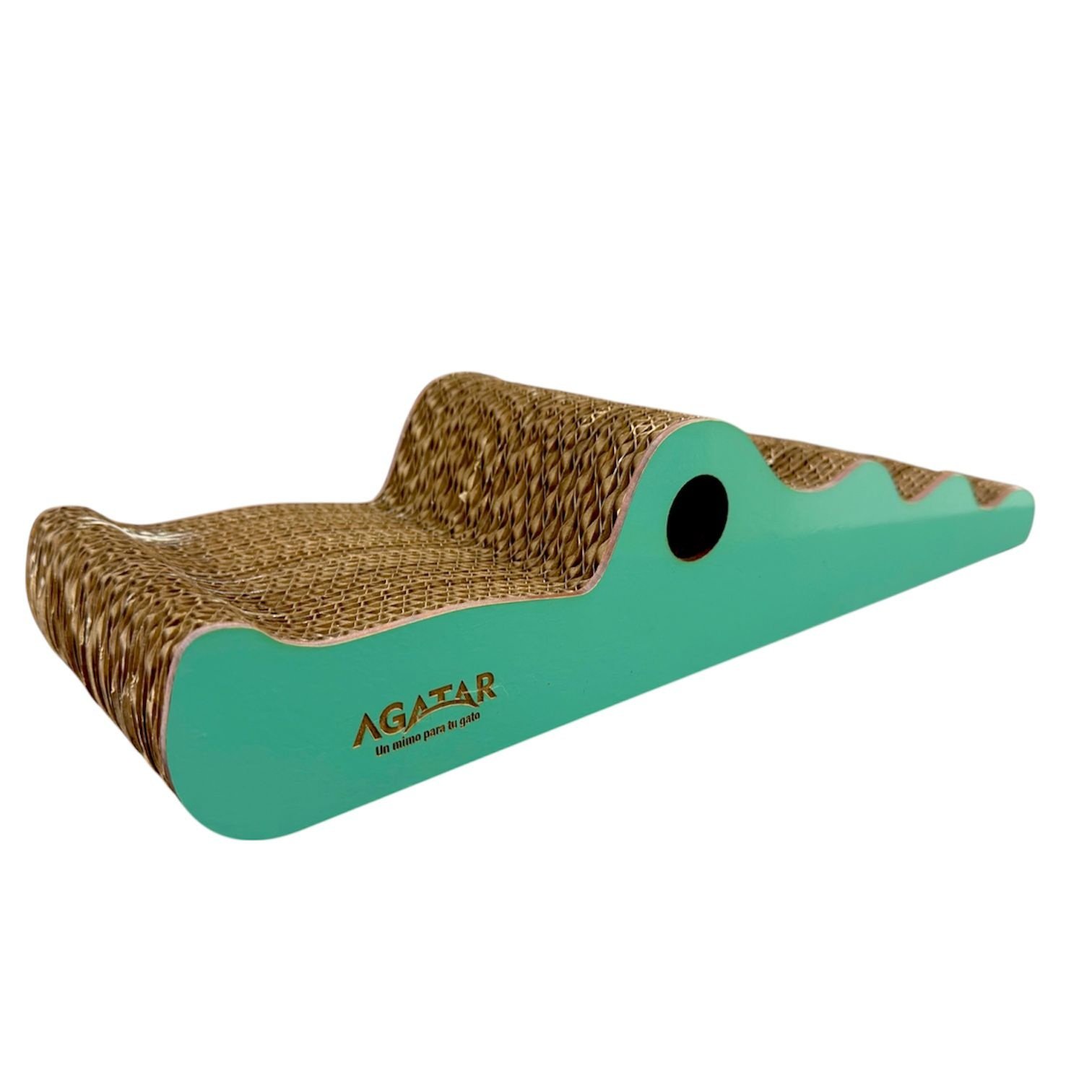 AGATAR RASCADOR CARTON COCODRILO LINEA ZOO - Imagen 2