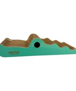 AGATAR RASCADOR CARTON COCODRILO LINEA ZOO