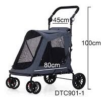 COCHECITO PLEGABLE P/PERRO MEDIANO MODAPET