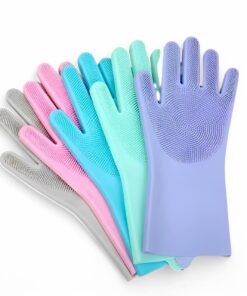 GUANTE DE SILICONA PARA BAÑO