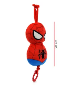 JUGUETE PELUCHE HOMBRE ARAÑA C/ SONIDO 18 CM