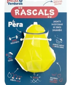 RASCALS PERA DISPENSADORA AMARILLA 14.2X4.5CM
