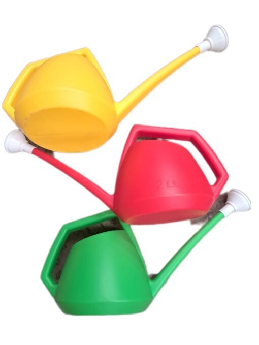 REGADERA 2 LTS PLASTICA CUELLO LARGO C/FLOR