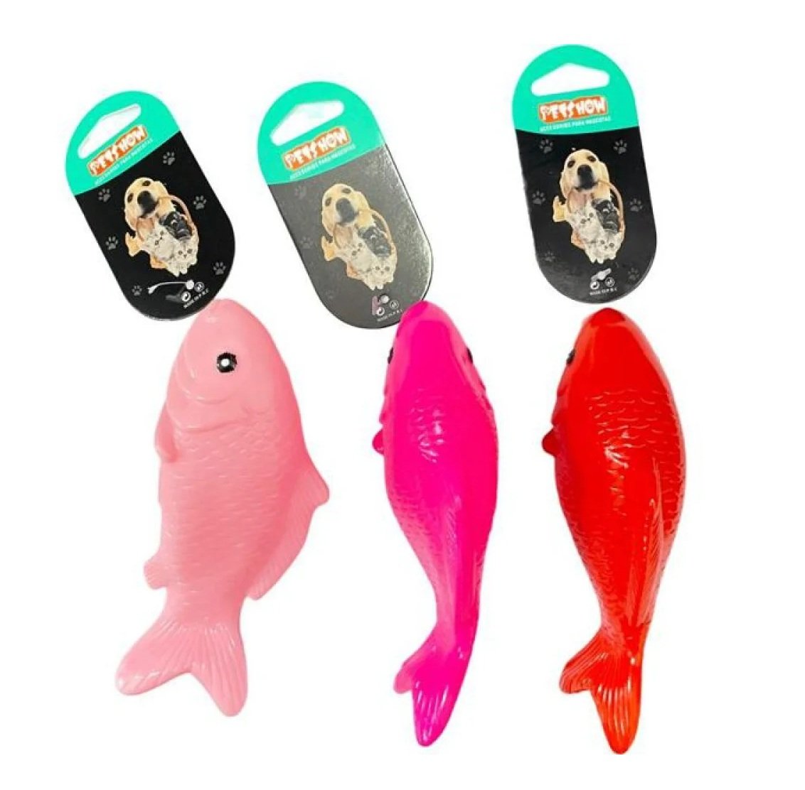 PESCADO DE VINILO C/ CHIFLE 15 CM IMPORTADOR